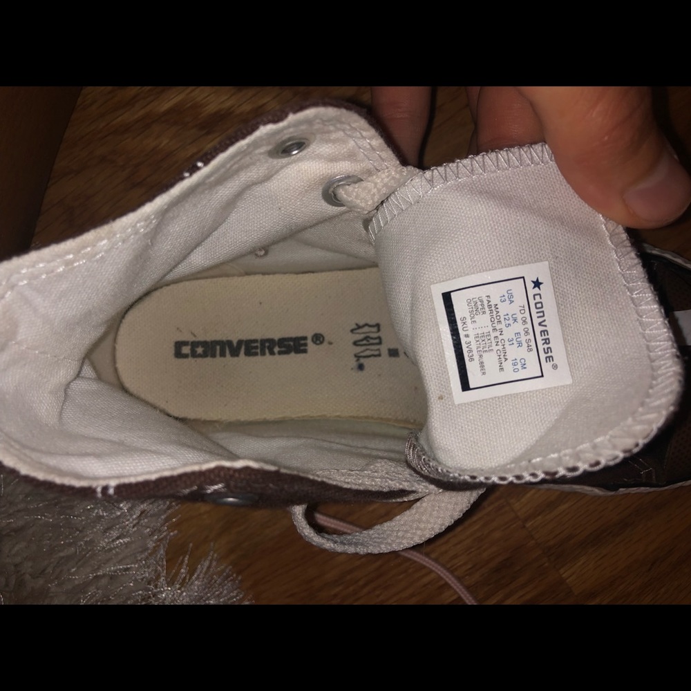 Converse Allstar boys football gym shoe size 13 - Picture 5 of 5